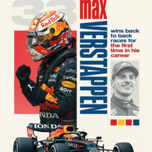 Car Racer F1 Max Verstappen