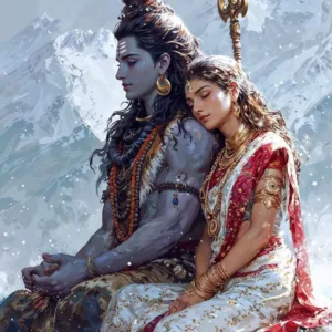Shiv & Parvati Poster