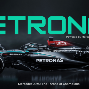 F1 Car Petronas Side View