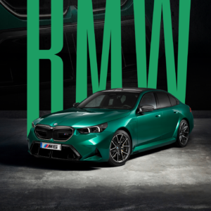 BMW M5 GREEN