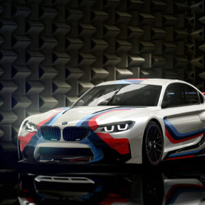 BMW Sports White & Red