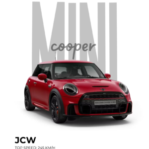 Red Mini Cooper JCW
