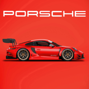 Red Porsche