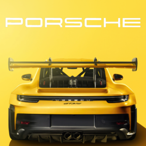 Yellow Porsche
