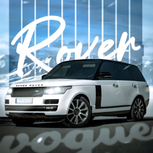 White Range Rover