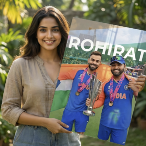 🏆 Rohirat – India’s Champions | Premium 1mm Metal Poster