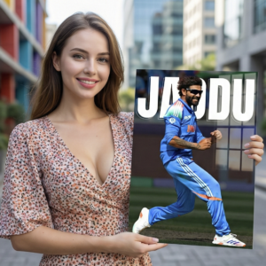 ⚡🗡️ Jaddu Power – All-Rounder Intensity | Premium 1mm Metal Poster