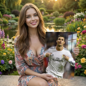 ⚽ Cristiano Ronaldo — Real Madrid Glory Metal Poster (1mm)