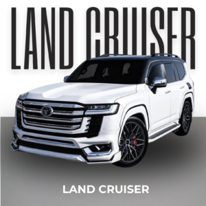 White Toyota Land Cruiser