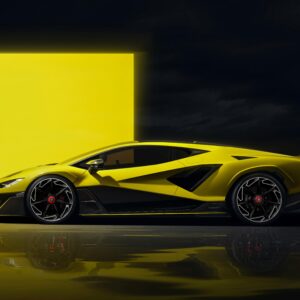 Yellow Lamborghini Fenomeno
