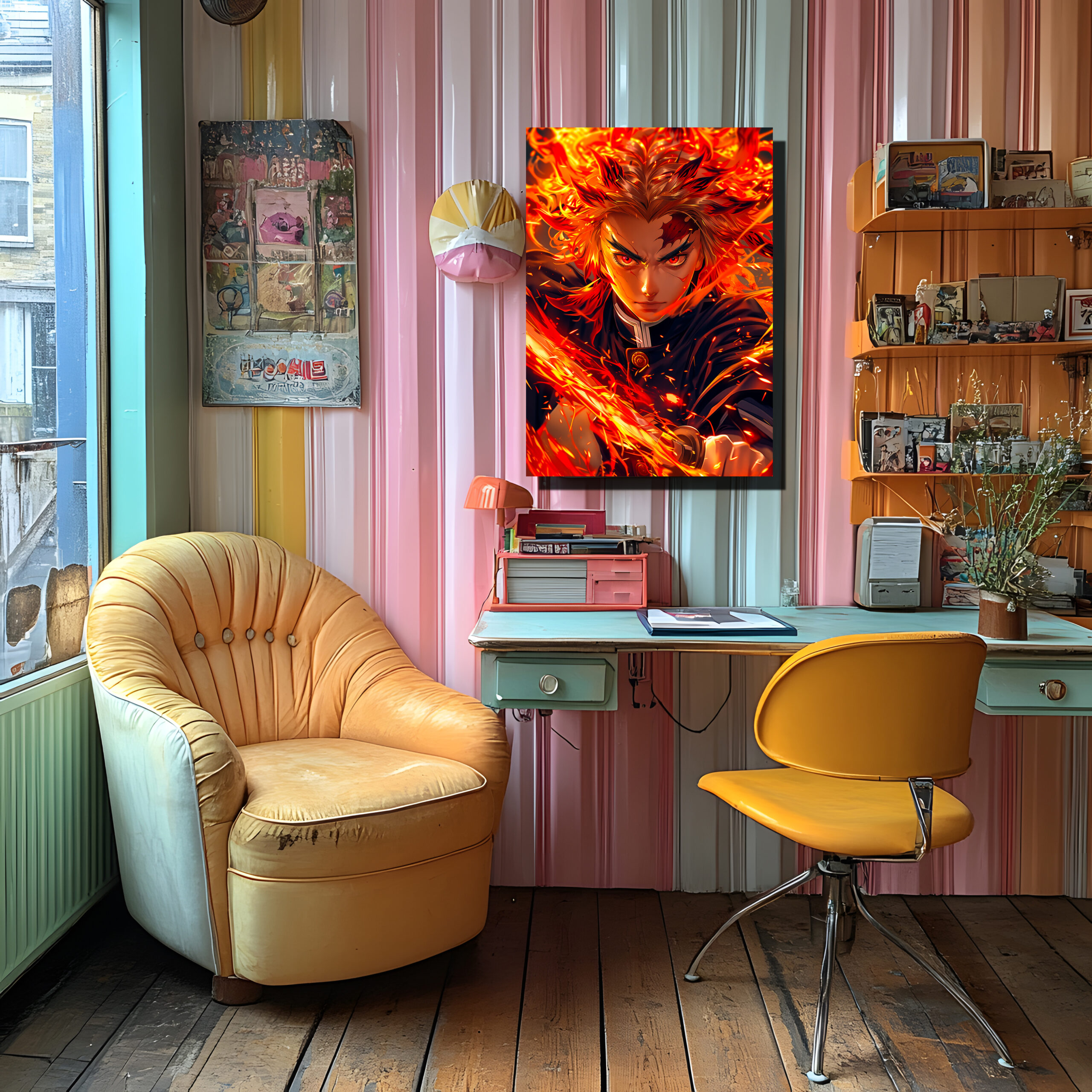 mustafa.kurt_A_retro-inspired_pastel_home_office_with_colorfu_aefc7aad-6240-4dd4-84a8-904045562943_2